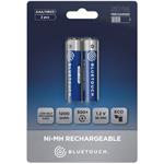 Bluetouch klasické nabíjacie batérie, typ AAA, 1200 mWh, 2ks v balení