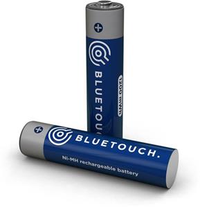 Bluetouch klasické nabíjacie batérie, typ AAA, 1200 mWh, 2ks v balení