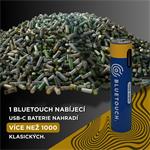 Bluetouch nabíjačka pre 8 batérií, AA/AAA, 1,5V, Li-ion, 8 batérií v balení, 4xAA, 4xAAA