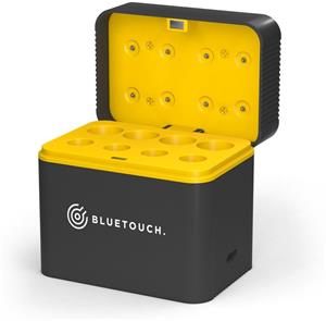 Bluetouch nabíjačka pre 8 batérií, AA/AAA, 1,5V, Li-ion, batérie nie sú súčasťou balenia