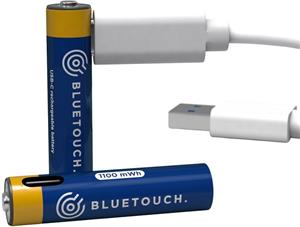 Bluetouch USB-C nabíjacie batérie, AAA, 1100 mWh, 2ks v balení