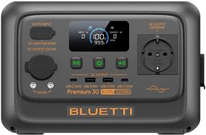 Bluetti Premium 30 V2 prenosná nabíjacia stanica, 600 W, 320 Wh