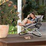 Blumfeldt Chilly Billy, záhradné kreslo, sivo-hnedé