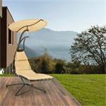 Blumfeldt Dahlia Creamy Beige, hojdacie ležadlo, béžové