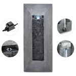 Blumfeldt Niagara, nástenná fontána, sivá