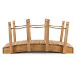 Blumfeldt Rialto, záhradný mostíik, masívne drevo