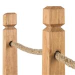 Blumfeldt Rialto, záhradný mostíik, masívne drevo