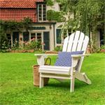 Blumfeldt Vermont, záhradná stolička, biela