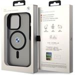 BMW IML Signature MagSafe kryt pre iPhone 15 Pro, čierny