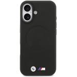 BMW M FW Metal Logo MagSafe kryt pre iPhone 17, čierny