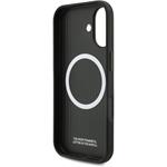 BMW M FW Metal Logo MagSafe kryt pre iPhone 17, čierny
