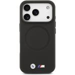 BMW M FW Metal Logo MagSafe kryt pre iPhone 17 Pro, čierny