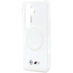 BMW M IML Metal Logo Magnetic kryt pre Samsung Galaxy S26, transparentný