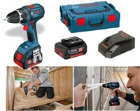 Bosch Aku vŕtací skrutkovač GSR 18 V-LI Professional (v L-Boxxu)