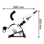 Bosch Drážkovacia fréza do muriva GNF 65 A