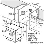 Bosch HSG636XS6, kombinovaná parná rúra