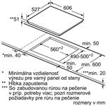 Bosch PIF672FB1E, indukčná varná doska, biela