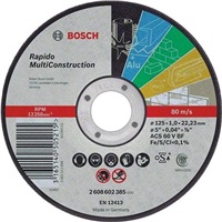 Bosch Rezací kotúč Rapido Multi Construction rovný, hr. 1,9 mm, pr. 230 mm
