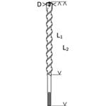 Bosch Vrták priemer 12,0x600/740 mm SDS-max do betónu Speed X