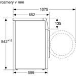 Bosch WQG24100BY, sušička bielizne, biela