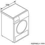 Bosch WQG24100BY, sušička bielizne, biela