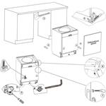 Brandt VH1744X, vstavaná umývačka riadu