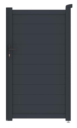 Bránka G21 Orlando 100x173 cm pravá, antracitová