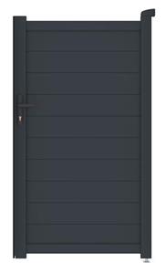 Bránka G21 Orlando 100x173 cm pravá, antracitová