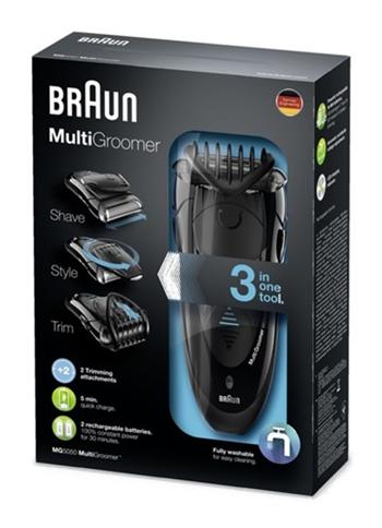 BRAUN MG 5050, holiaci strojček 3V1