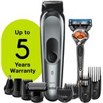 Braun MGK 7221 Metallic Grey, zastrihávač fúzov, vlasov a chĺpkov - rozbalené