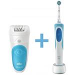 BRAUN SE 5-511 + Oral-B Vital Cross action