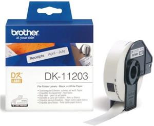Brother DK-11203 17x87mm, papierová rolka, 300 ks