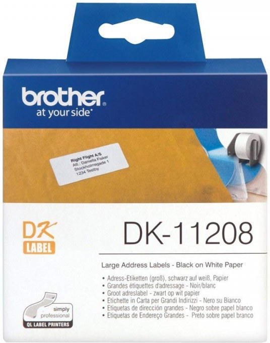 Brother DK-11208, 38x90mm, 400ks