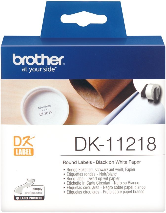 Brother DK-11218, 24mm okrúhle, 1000ks