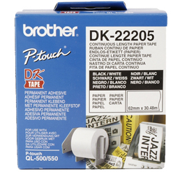 BROTHER DK-22205 (papierová rolka 62mm x 30,48m)