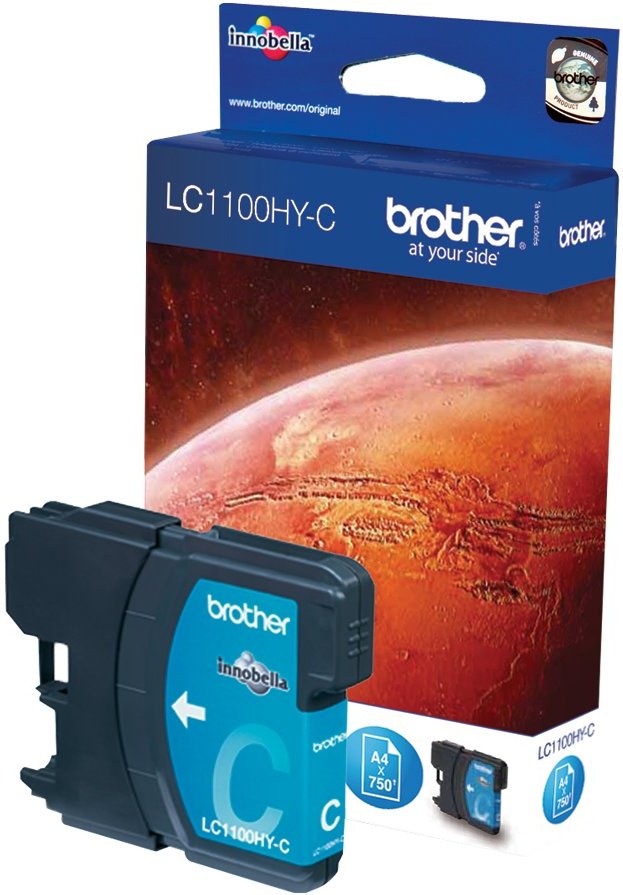 Brother LC-1100HYC, cyan, 750strán