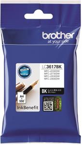 Brother LC-3617BK, čierny, 550 strán