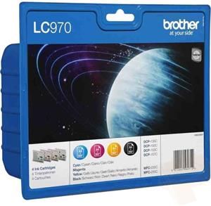 Brother LC-970, multipack, 1x350strán, 3x300strán