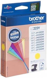Brother LC223Y, žltá, 550strán