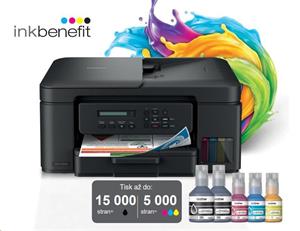 BROTHER multifunkce inkoustová DCP-T730DW - A4 128MB 2400x600 16ppm ADF USB 2.0. WIFI  - INKTANK