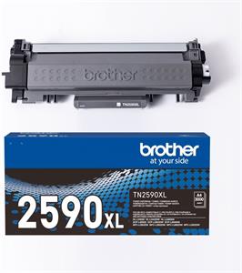 Brother TN2590XL, čierny, pre 3000 strán