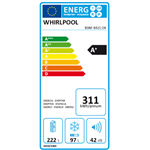 BSNF 8421 OX chladnička kombi WHIRLPOOL