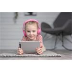BuddyPhones Play+, detské slúchadlá, ružové