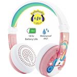 BuddyPhones Wave - Unicorn, bezdrôtové slúchadlá, ružové