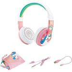 BuddyPhones Wave - Unicorn, bezdrôtové slúchadlá, ružové