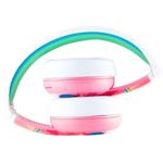 BuddyPhones Wave - Unicorn, bezdrôtové slúchadlá, ružové