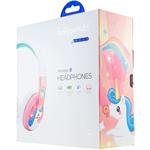 BuddyPhones Wave - Unicorn, bezdrôtové slúchadlá, ružové