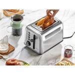 Buydeem DT620E, Hriankovač na 2 plátky,, farba nerezová oceľ