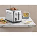 Buydeem DT620E, Hriankovač na 2 plátky,, farba nerezová oceľ