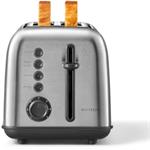 Buydeem DT620E, Hriankovač na 2 plátky,, farba nerezová oceľ